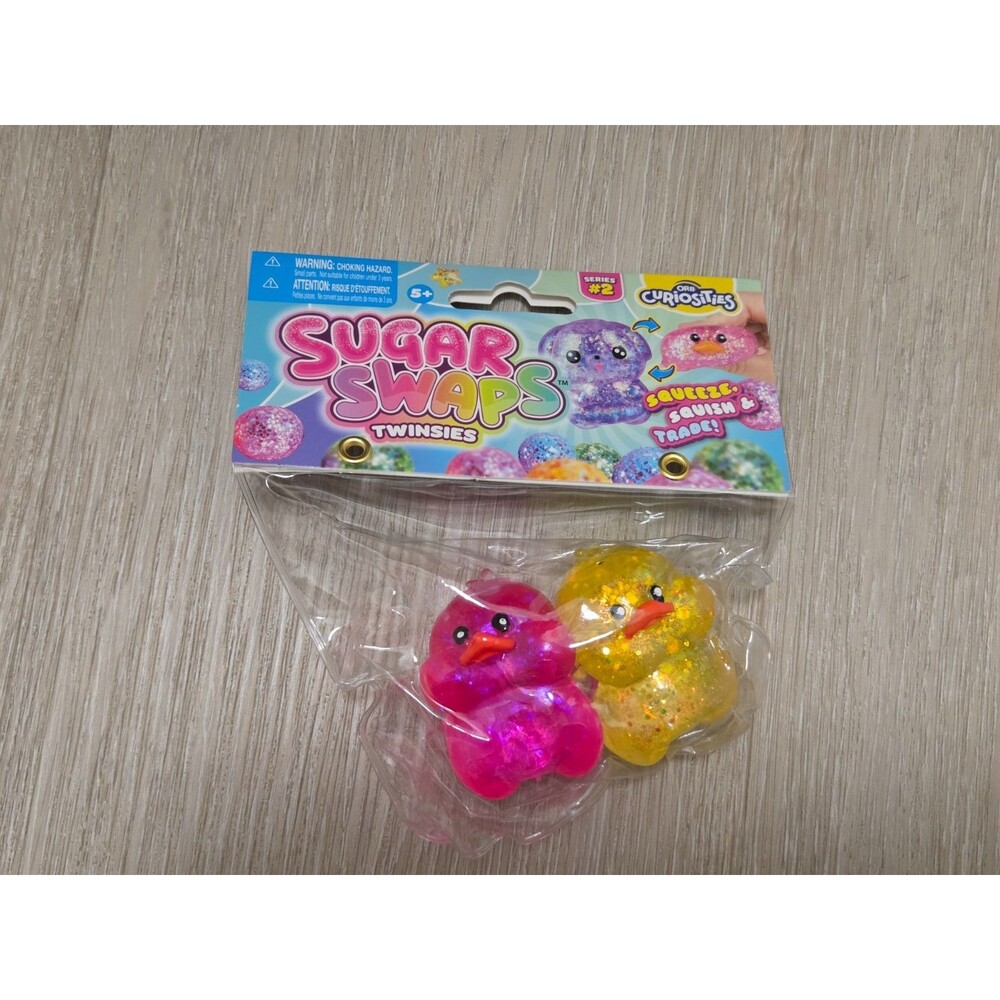 Sugar Swaps Twinsies Glitter Squishy ORB Curiosities Series 2 Ducks
